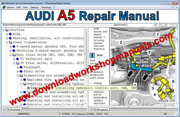 audi a5 repair manual